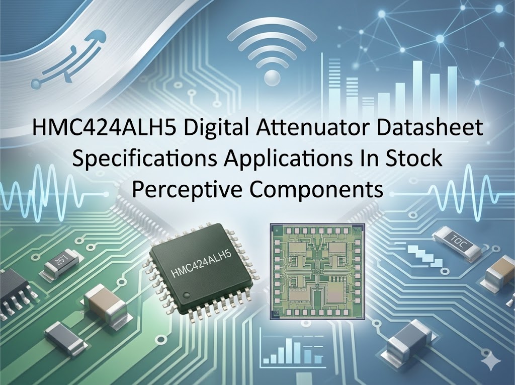 HMC424ALH5 Digital Attenuator Datasheet Specifications Applications In Stock Perceptive Components